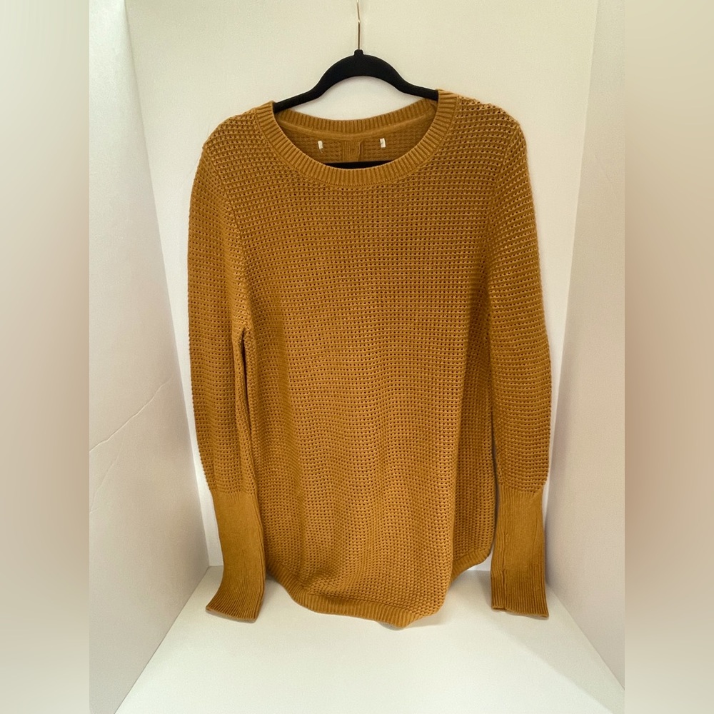 Womens, XL, Chunky, mustard sweater